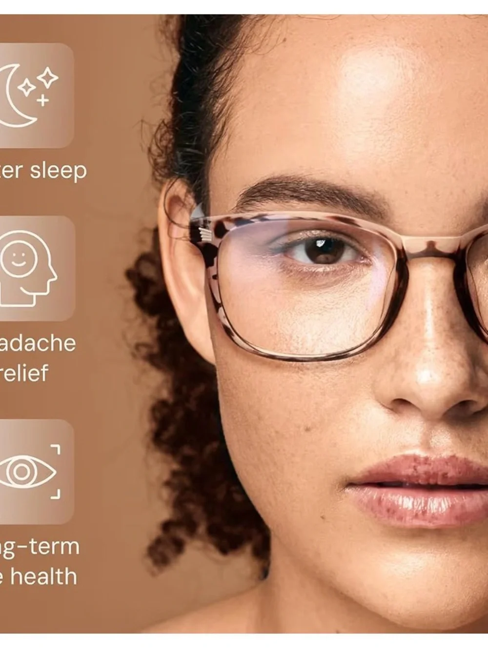 Classic Square Women’s Glasses Frame - Black, Tortoiseshell & Clear